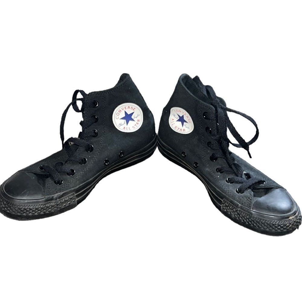 ✨ Chuck Taylor All Star Hi Black Monochrome✨